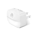 LED Night Light with Motion Sensor Light EU US Plug Socket Lamps Children Night Lights Wireless Wall Bedside Bedroom Night Lamp