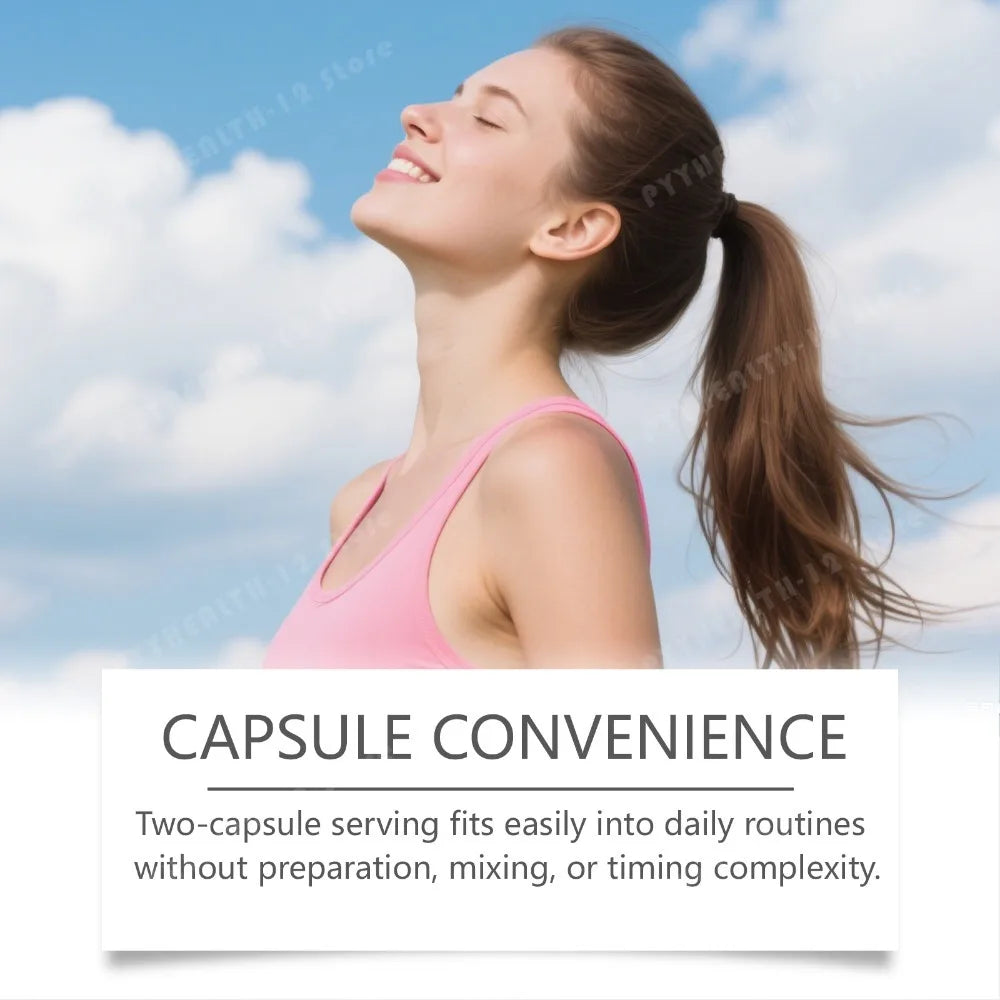 Docteat Magnesium Complex Capsules 1000mg - 8 Forms of Elemental Magnesium for Bones, Muscles & Body Functions, 60 Vegan Count
