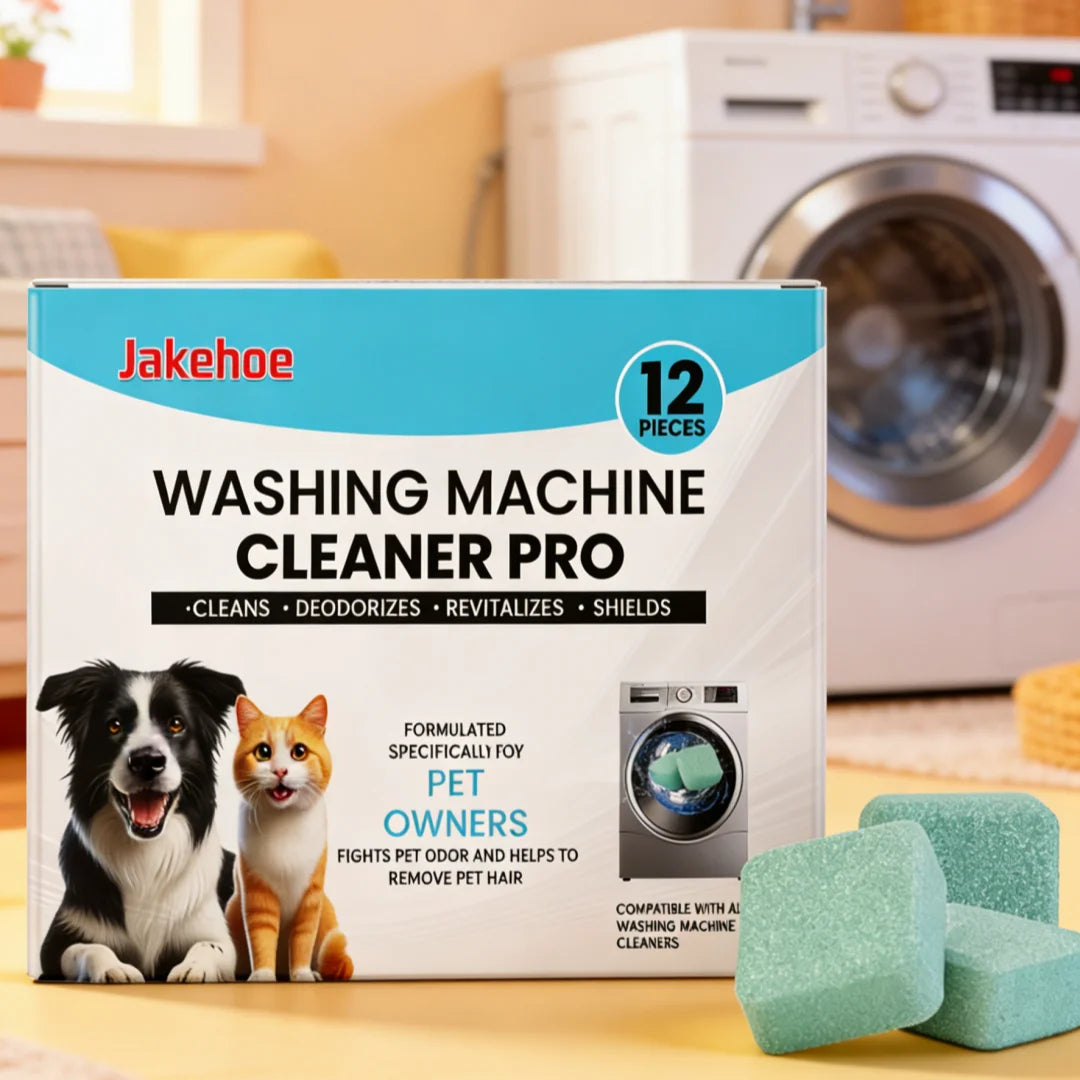 Washing Machine Cleaning Tablets Remove Stain Drum Cleaner Foam Stubborn Dirt Mild No Residue Eliminates Odors For All Models